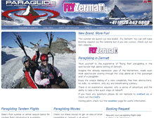 Tablet Screenshot of alpine-adventures-zermatt.com